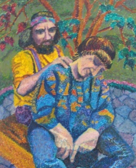 a healer in every family - painting by Barbara Helynn Heard